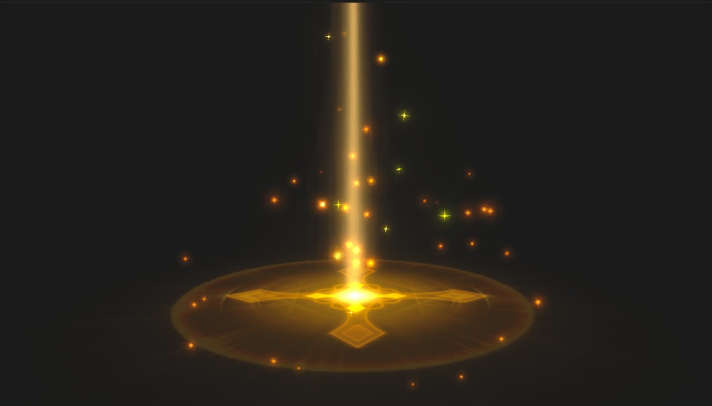 Unity Game VFX - Light Skill Collection