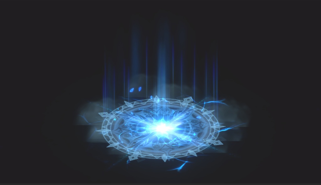 Unity Game VFX - Ice Skill Collection(URP)