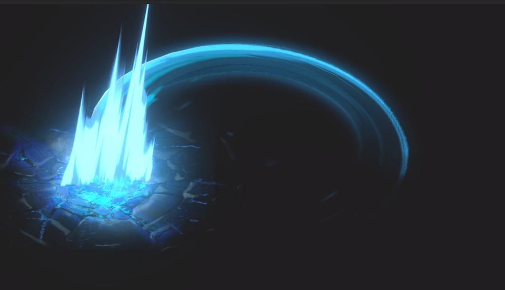 Unity Game VFX - Ice Skill Collection(URP)