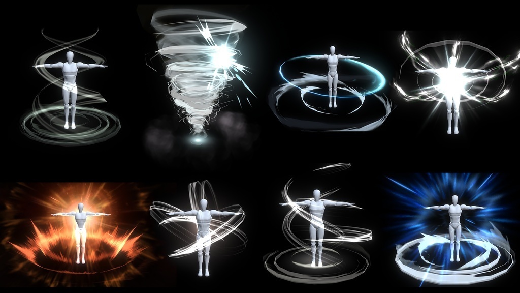 Unity Game VFX - Six Elements VFX Mega Pack(URP)