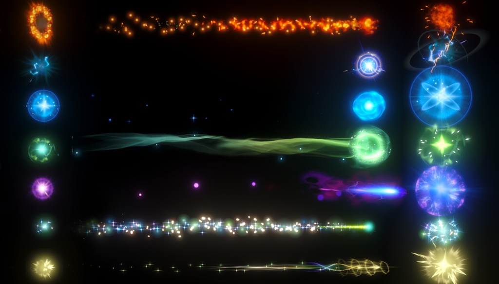 Unity Game VFX - Magic Projectiles Vol.1