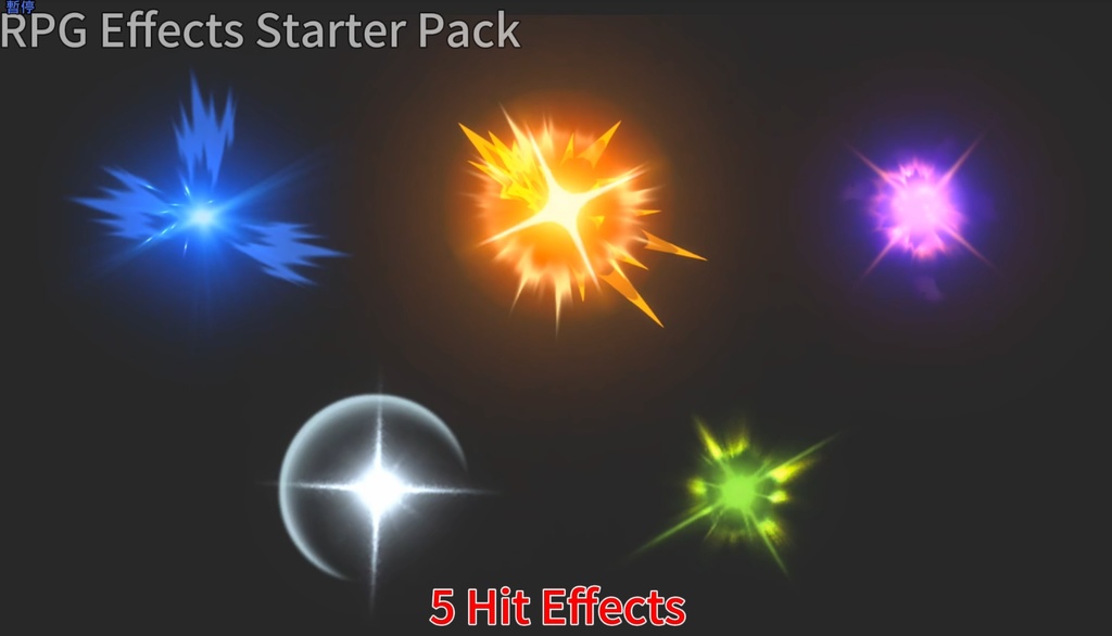 Unity Game VFX:RPG Effects Starter Pack