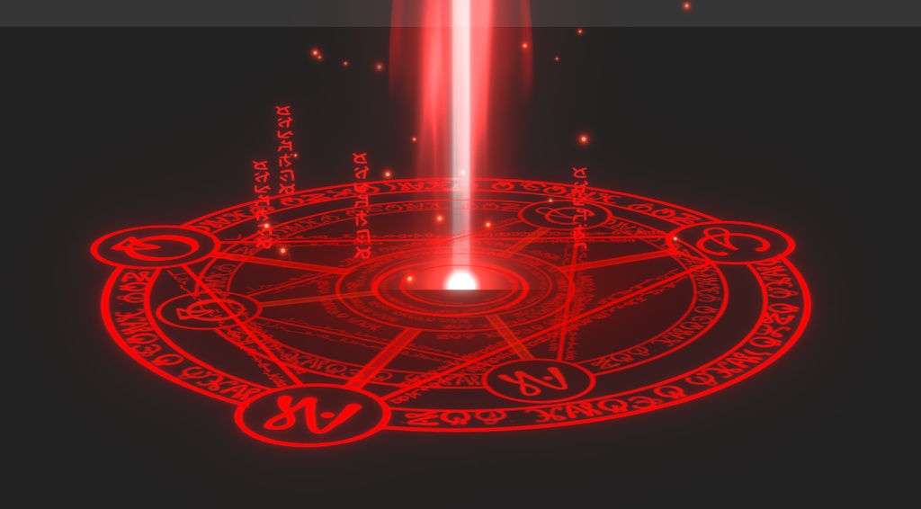 Unity Game VFX - Magic Circle Dissolves