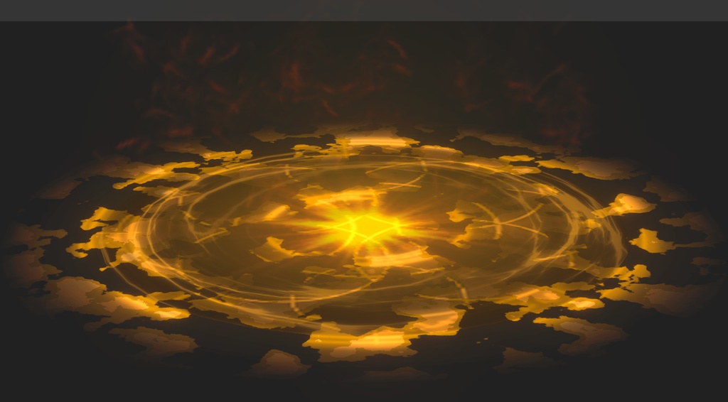 Unity Game VFX - Magic Circle Dissolves