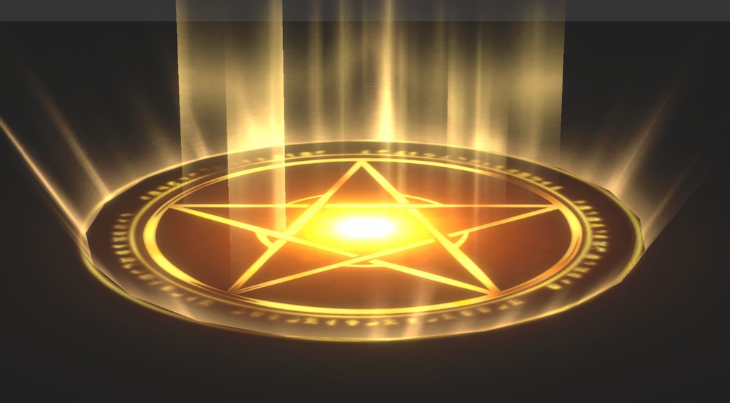 Unity Game VFX - Magic Circle Dissolves