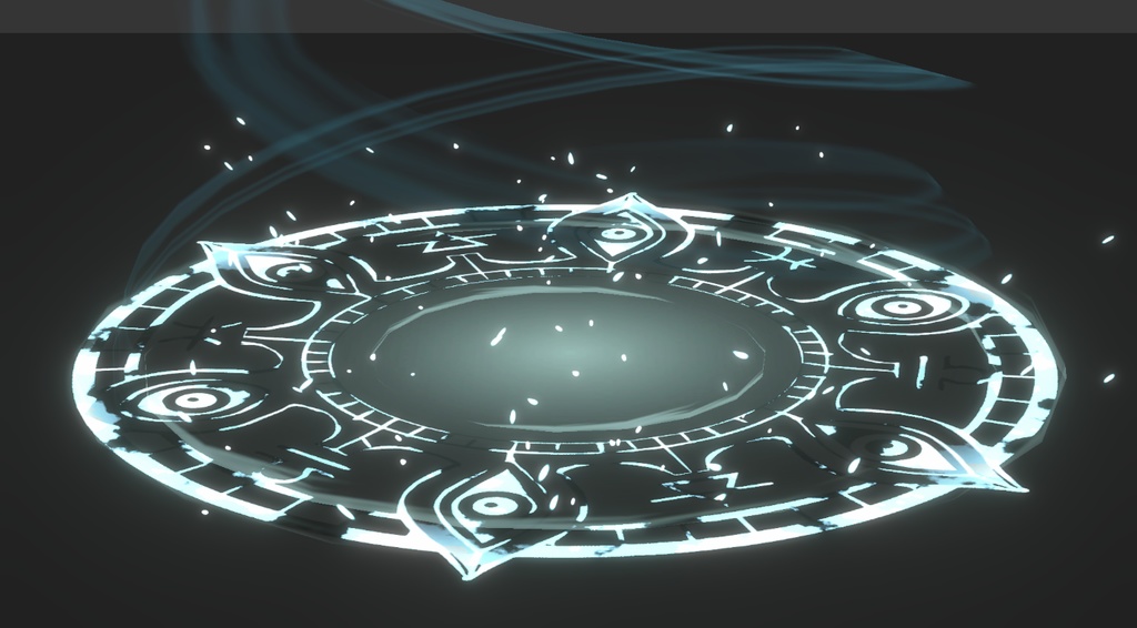 Unity Game VFX - Magic Circle Dissolves