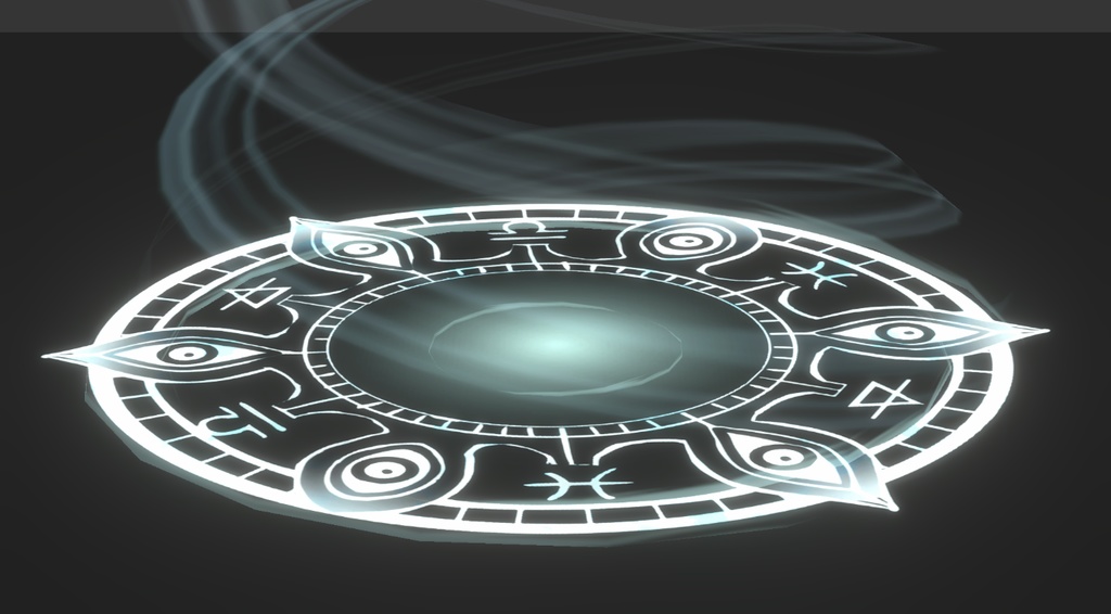 Unity Game VFX - Magic Circle Dissolves