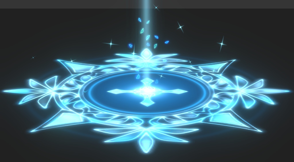 Unity Game VFX - Magic Circle Dissolves