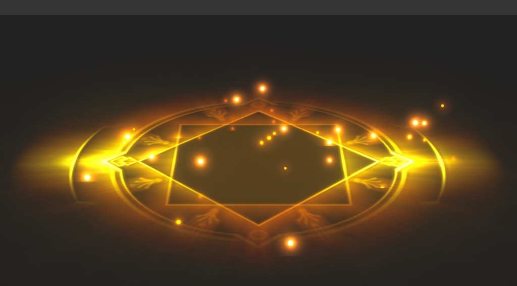 Unity Game VFX - Magic Circle Dissolves