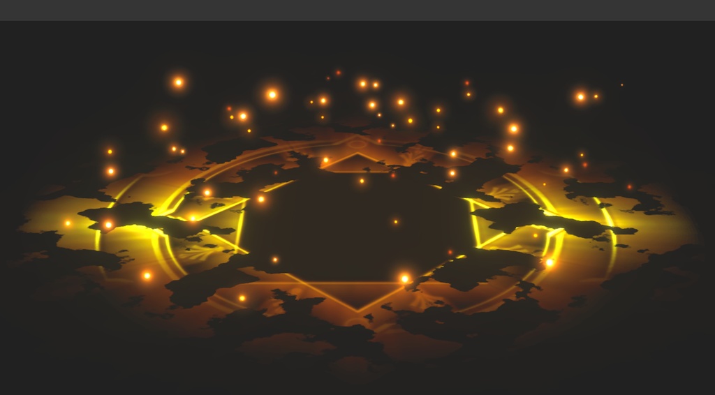 Unity Game VFX - Magic Circle Dissolves