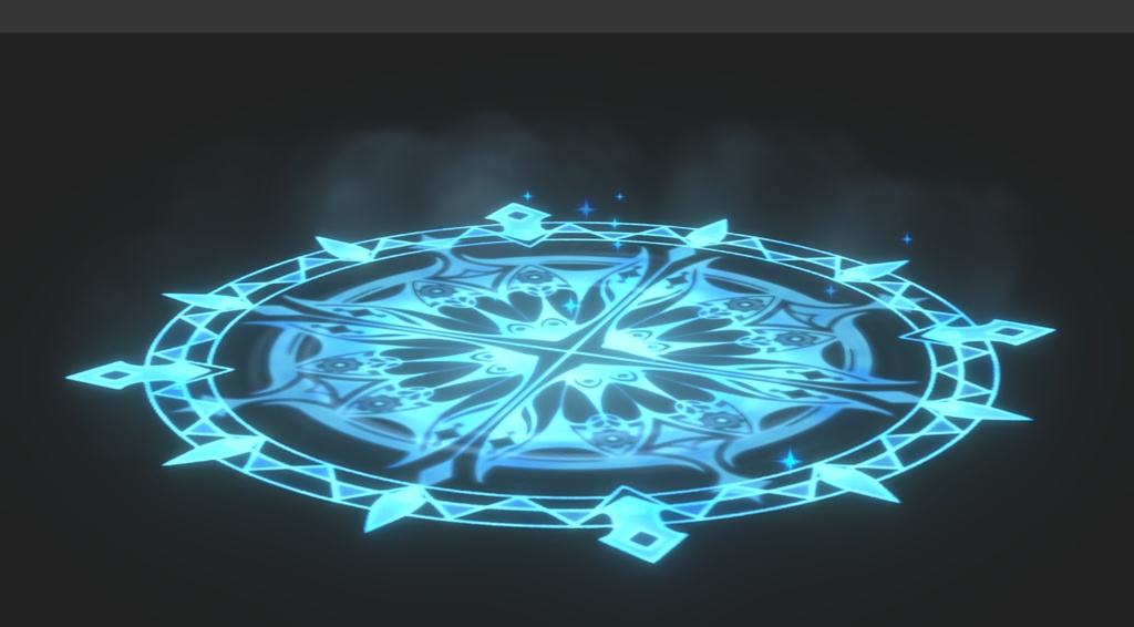 Unity Game VFX - Magic Circle Dissolves