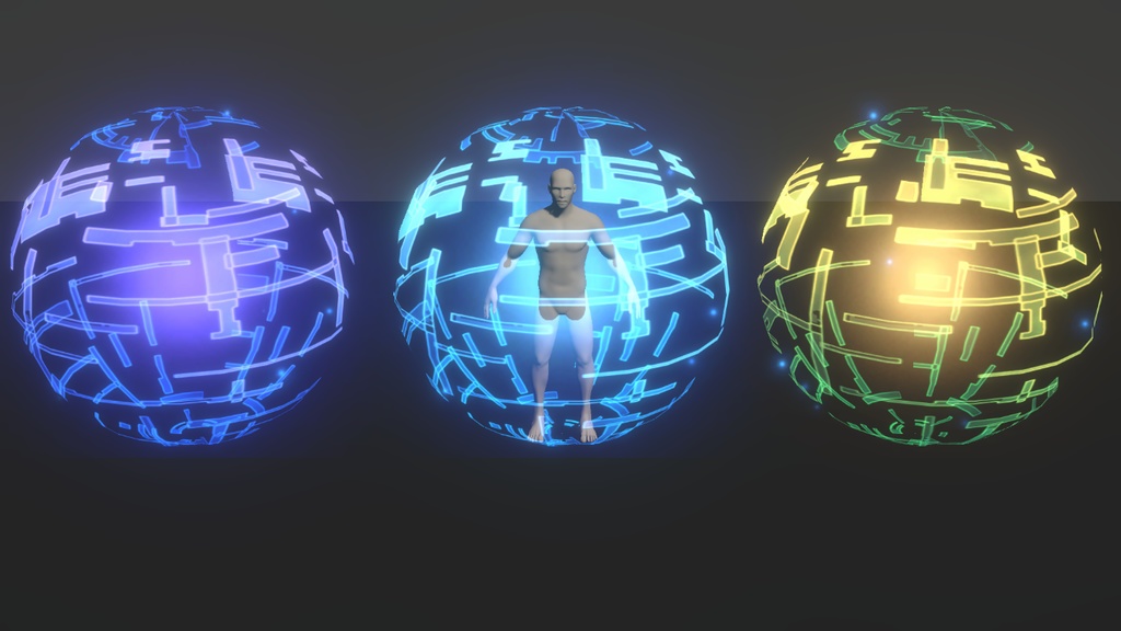 Unity Game VFX - Magic Shield Collection