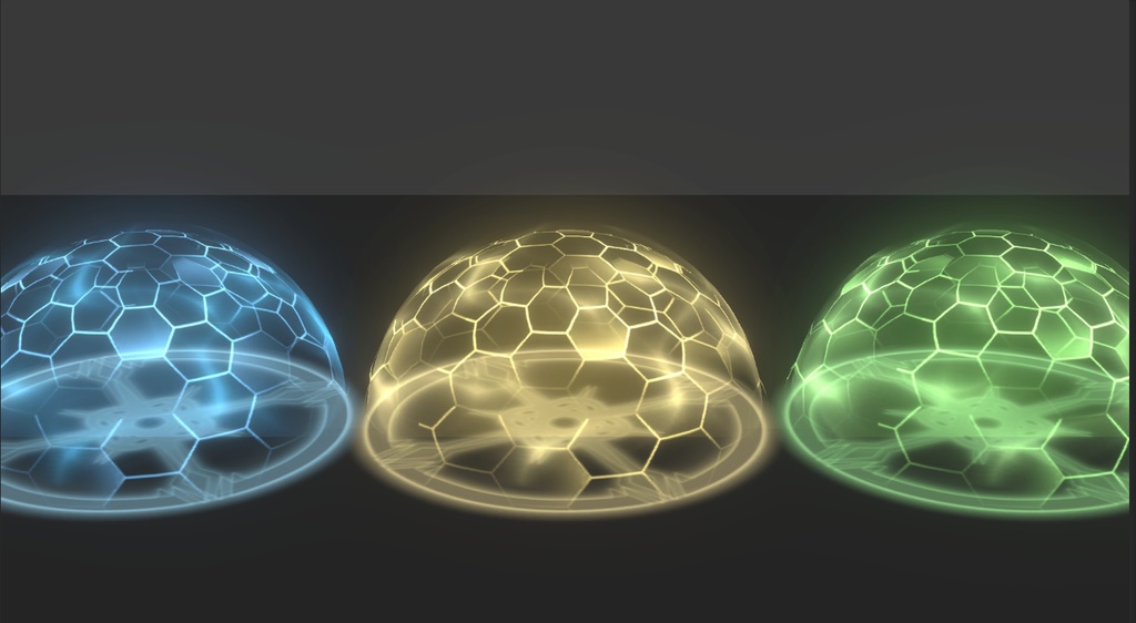 Unity Game VFX - Magic Shield Collection