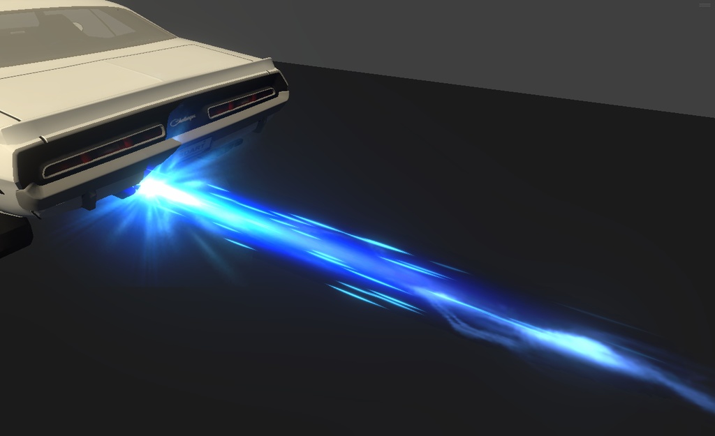 Unity Game VFX - Exhaust Nitro Effects