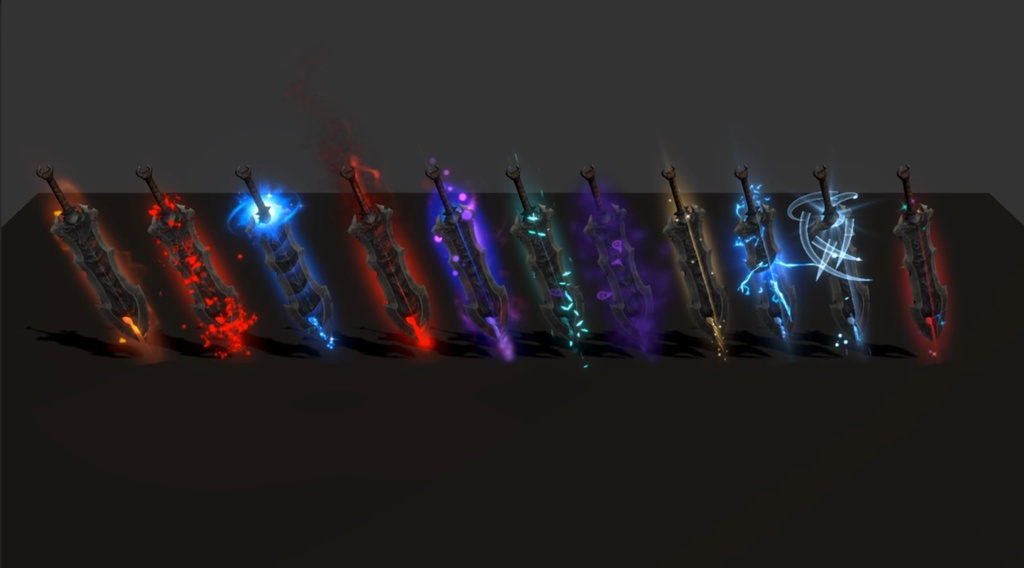 Unity Game VFX - Sword Trails(早割10%)