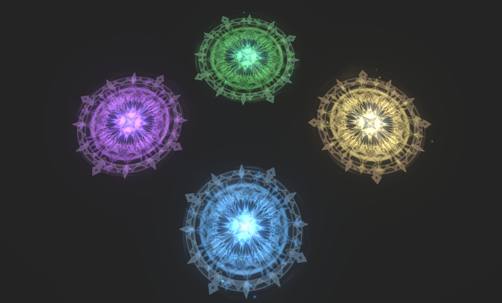 Unity Game VFX - Magic Circle(Free無料)