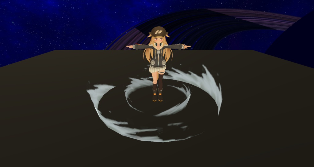 【VRChat/MA support/Quest】Floor Airflow(Free無料)