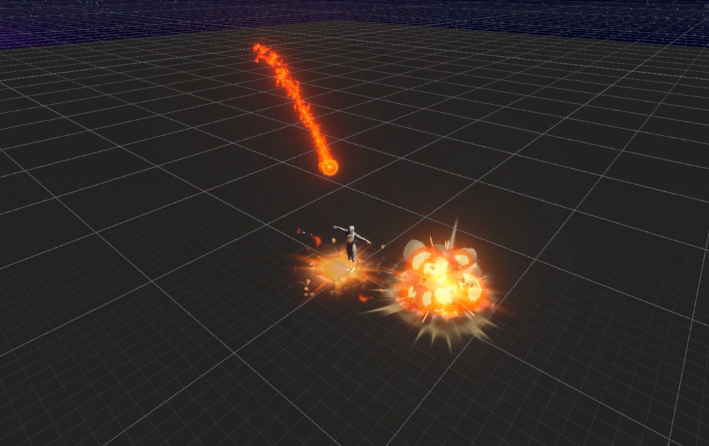 Unity Game VFX - Stylized AOE Bundle(Built-in)