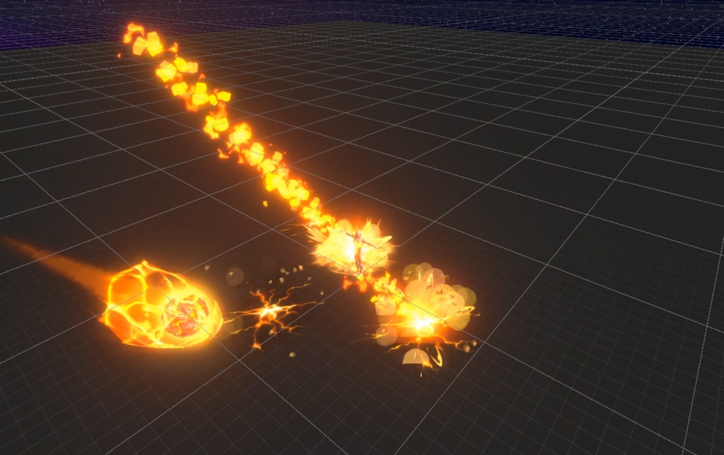 Unity Game VFX - Stylized AOE Bundle(Built-in)