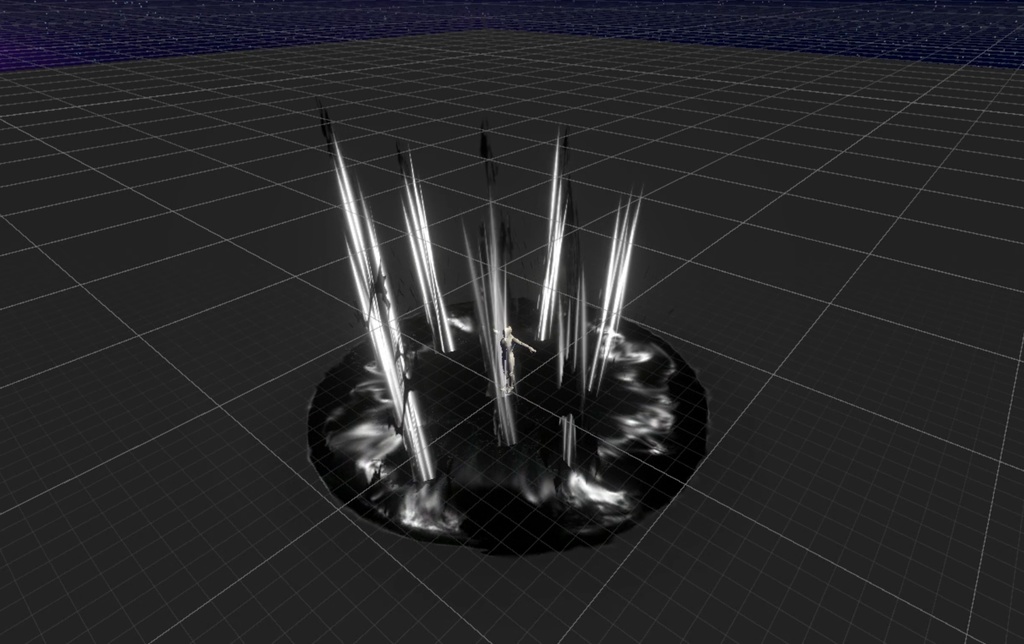 Unity Game VFX - Stylized AOE Bundle(Built-in)