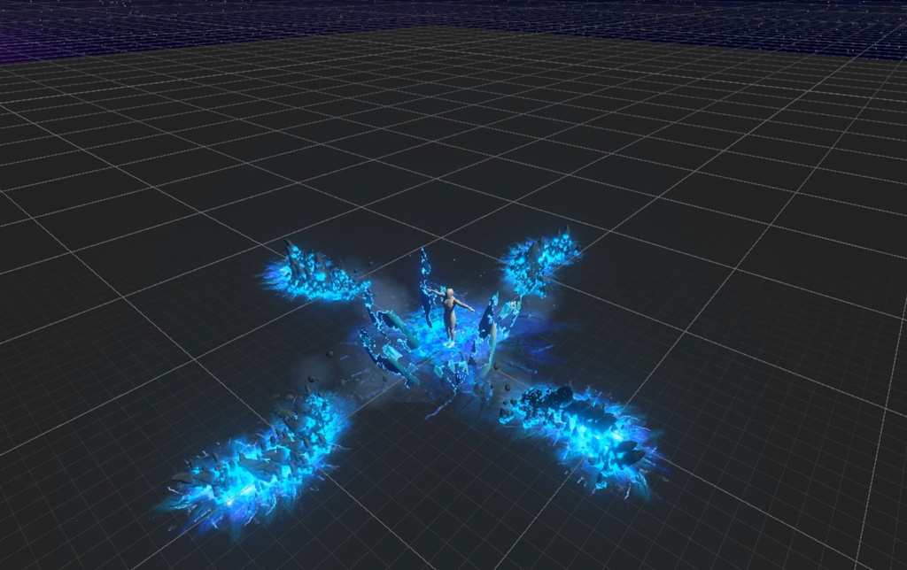 Unity Game VFX - Stylized AOE Bundle(Built-in)