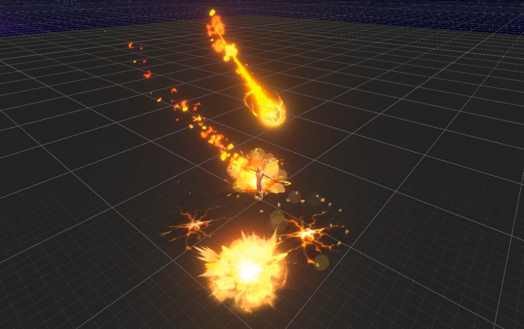 Unity Game VFX - Stylized AOE Bundle(Built-in)