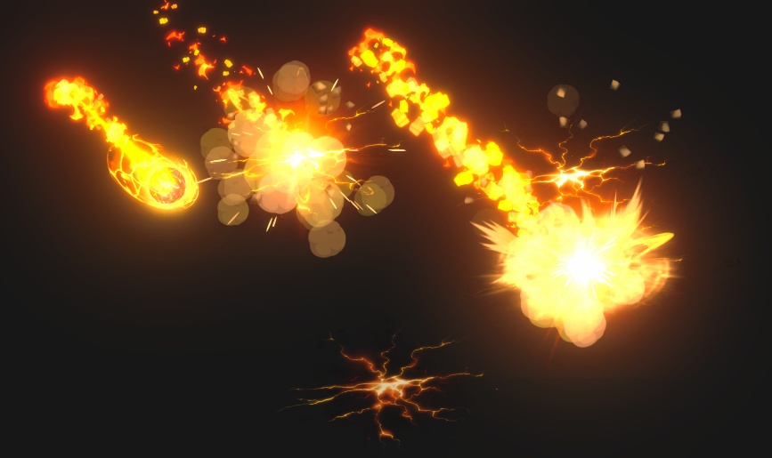 Unity Game VFX - Stylized AOE Bundle(URP)
