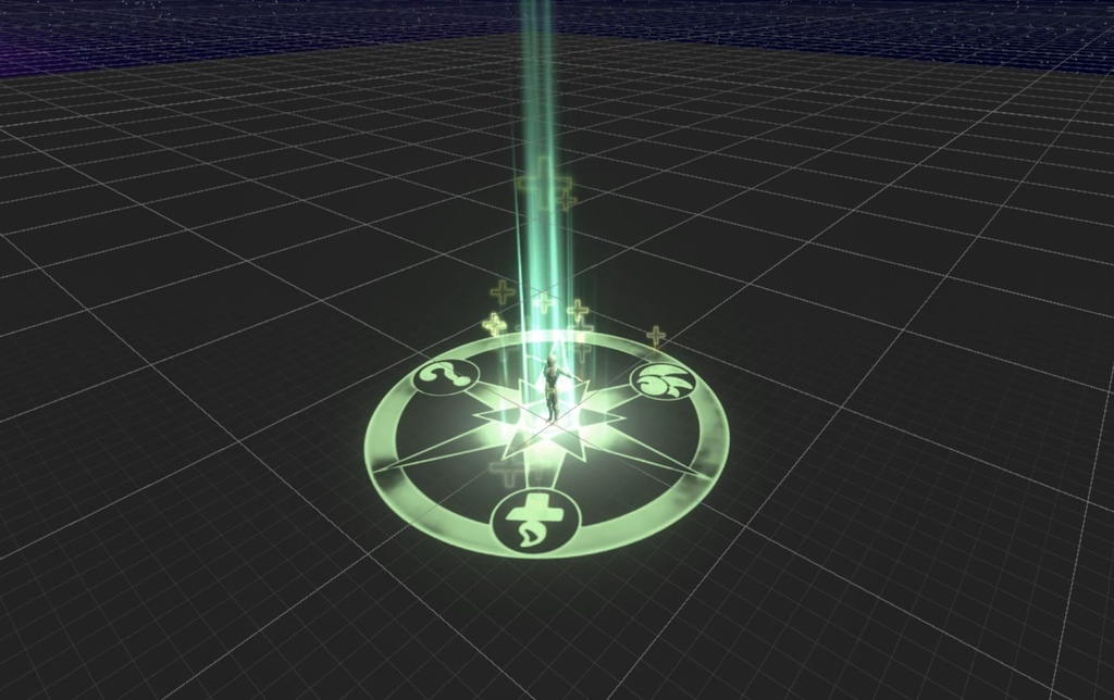 Unity Game VFX - Stylized AOE Bundle(URP)