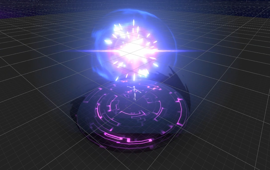 Unity Game VFX - Stylized AOE Bundle(URP)