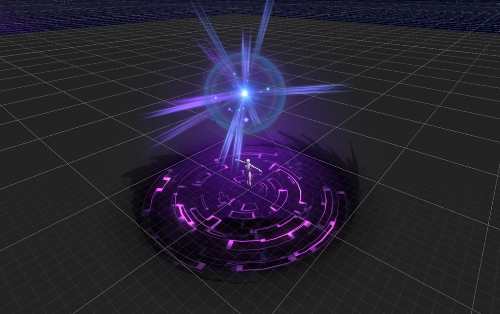 Unity Game VFX - Stylized AOE Bundle(URP)