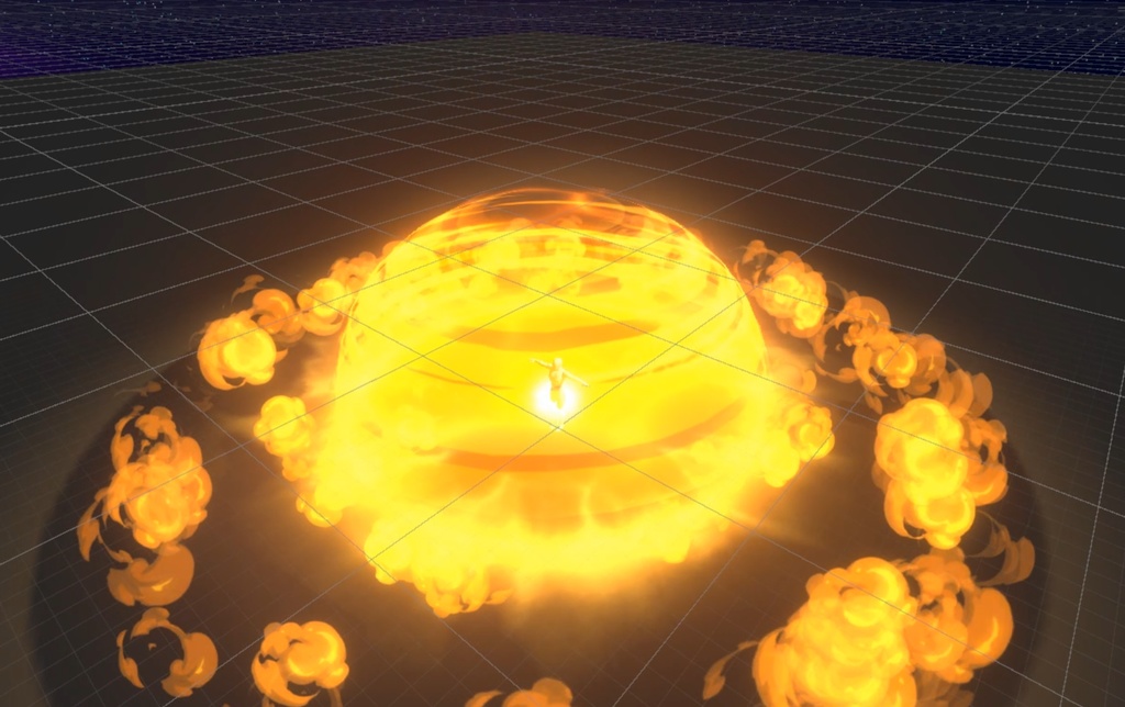 Unity Game VFX - Stylized AOE Bundle(URP)