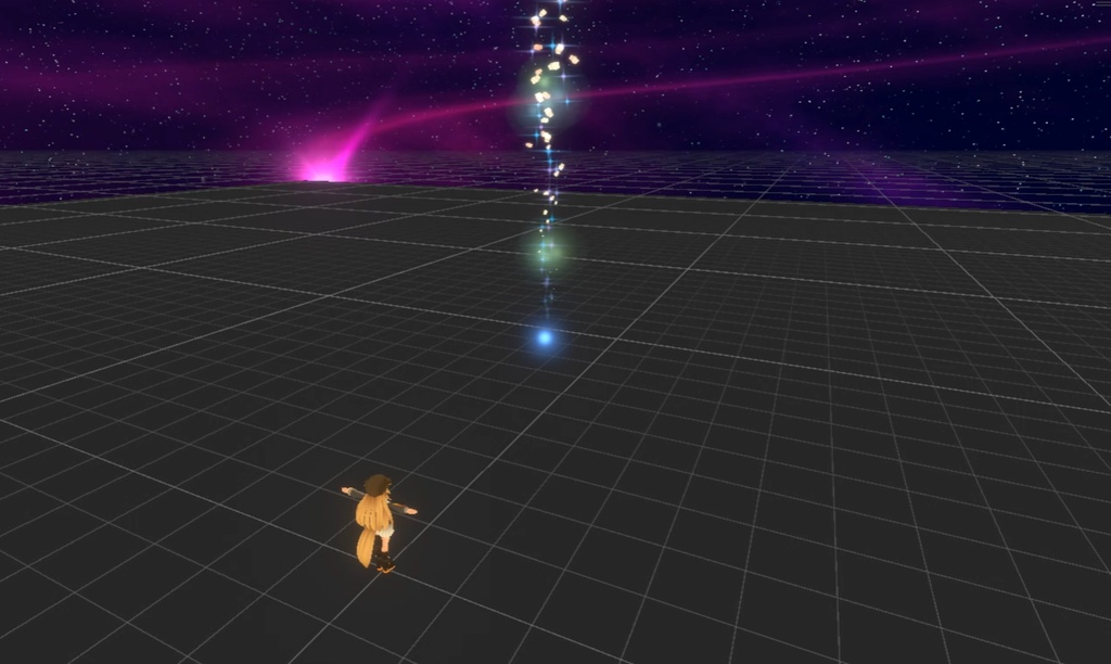 【VRChat/MA support/Quest】Starfall / スターフォール