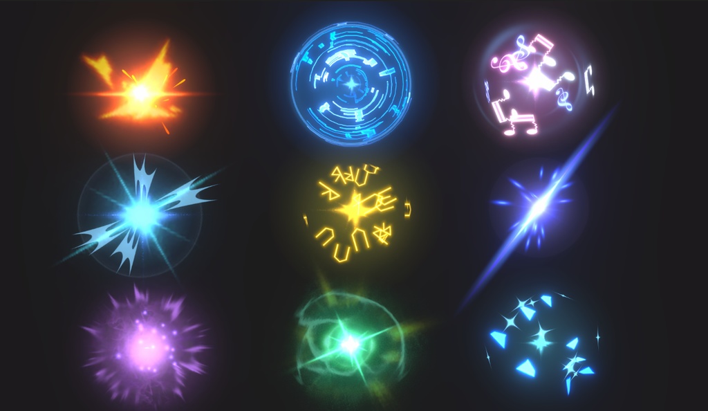 Unity Game VFX - Magic Slash Collection