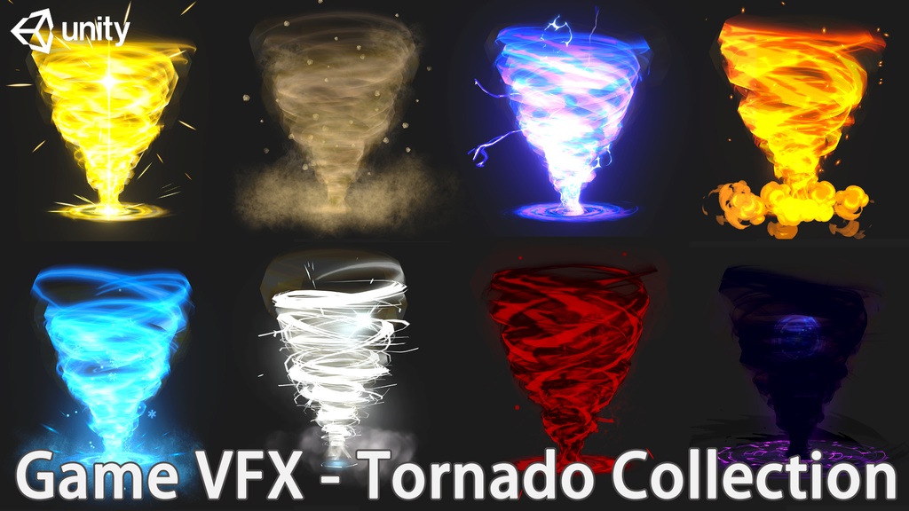 Unity Game VFX Mega Pack Vol.2(Built-In & URP)