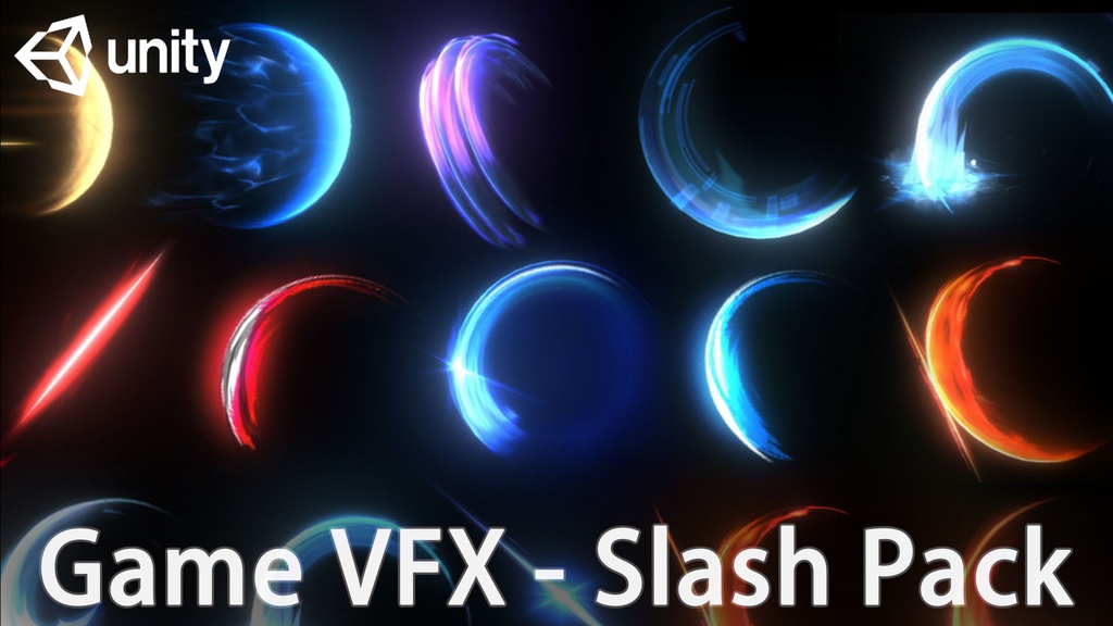 Unity GAME VFX - RPG Action Kit (UI, Slash, Magic)