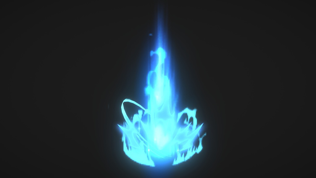 Unity Game VFX - Flipbook Cartoon Skill