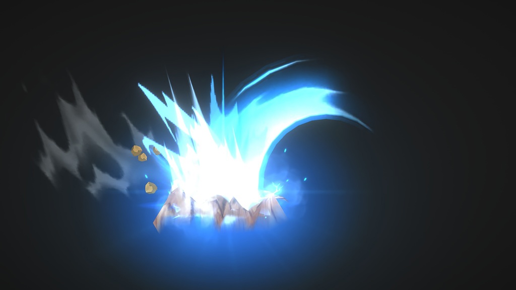 Unity Game VFX - Flipbook Cartoon Skill