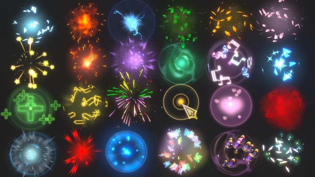 Unity Game VFX - Touch Particle Effects