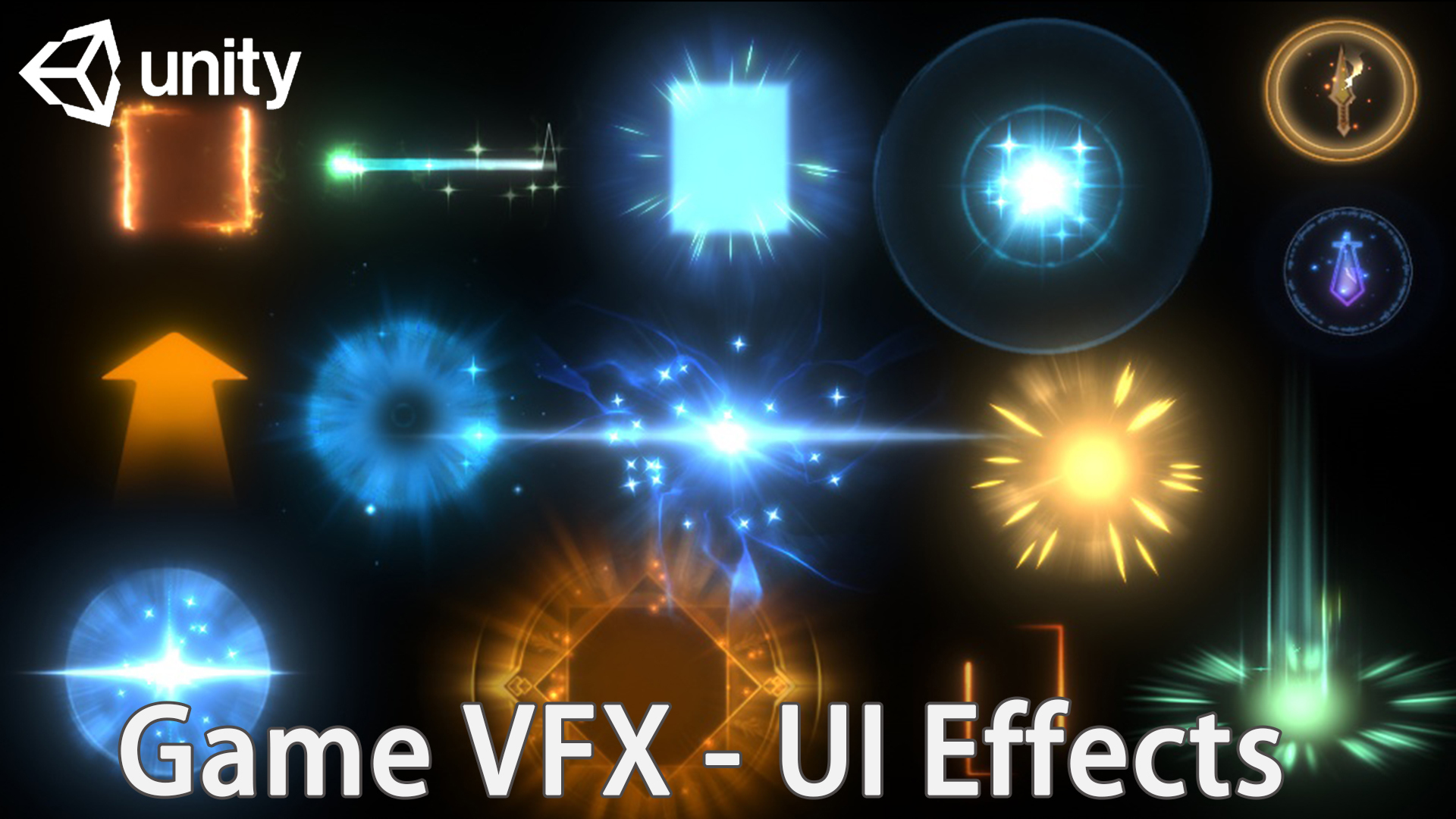 Unity Game VFX - UI & Interaction Effects Bundle - EricWang(Unity VFX ...