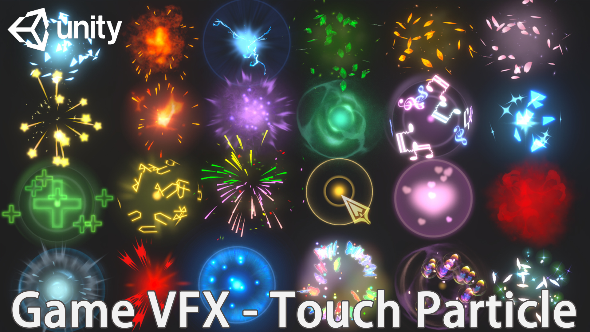 Unity Game VFX - UI & Interaction Effects Bundle - EricWang(Unity VFX ...