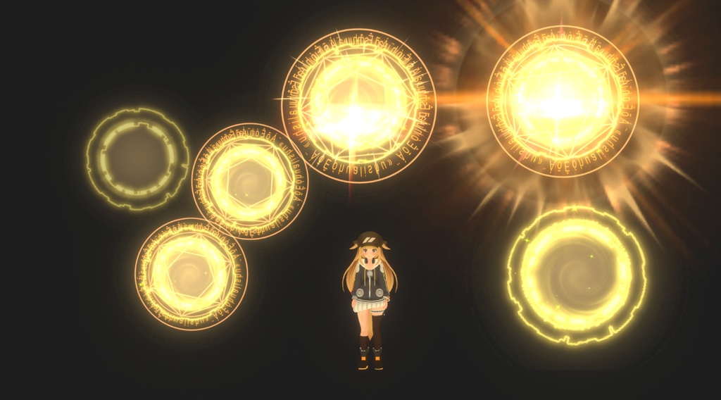 【VRChat/MA support】Magic AOE / 魔法範囲攻撃