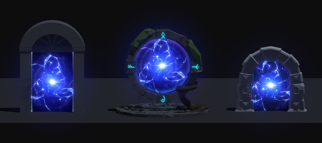 Unity Game VFX - Magic Portal