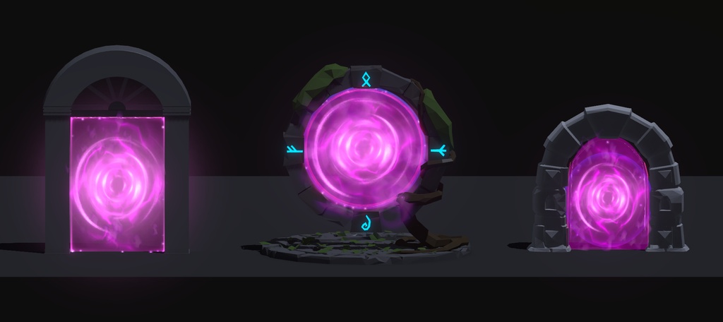 Unity Game VFX - Magic Portal