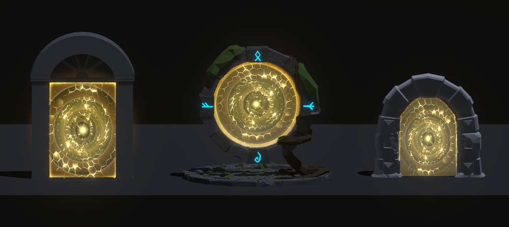 Unity Game VFX - Magic Portal