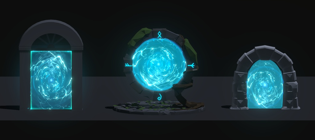 Unity Game VFX - Magic Portal
