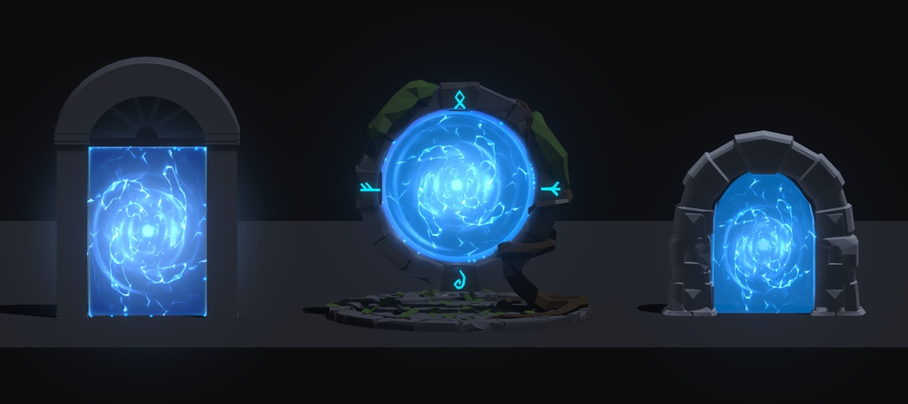 Unity Game VFX - Magic Portal