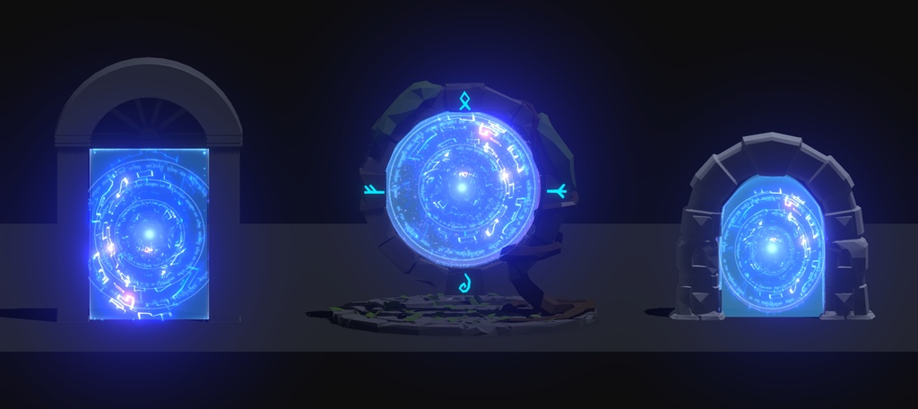 Unity Game VFX - Magic Portal