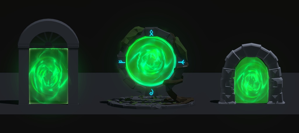 Unity Game VFX - Magic Portal