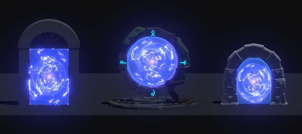Unity Game VFX - Magic Portal