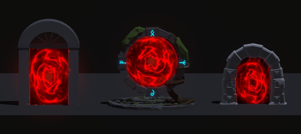 Unity Game VFX - Magic Portal